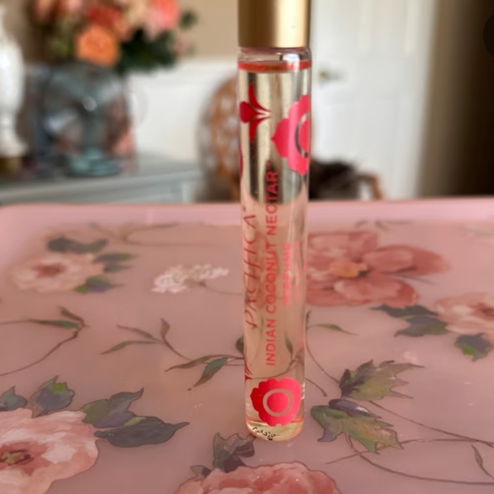 Pacifica Vanilla Perfume Roll-On with Pink Accents - Picture 5 of 6